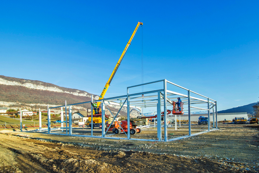 Suivi de chantier village d'entreprises Sillingy (du 5 au 18 décembre)